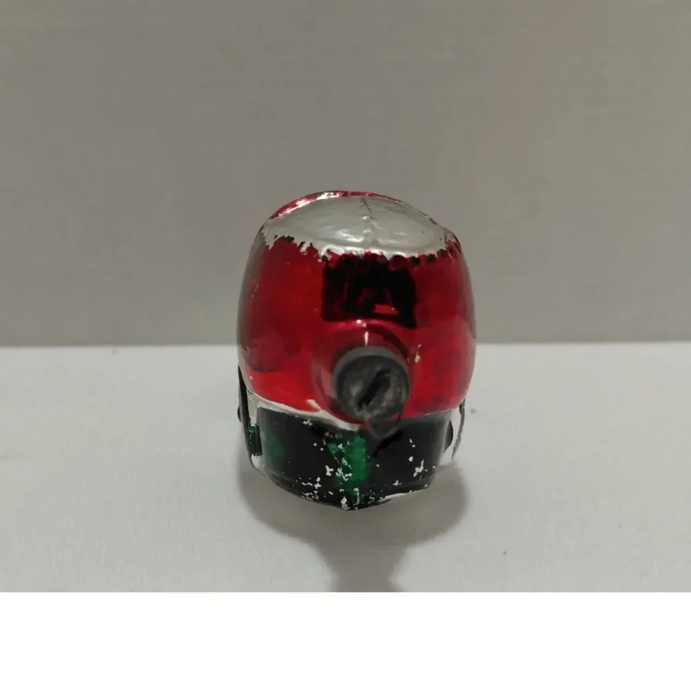 Vintage Christmas Tree Ornament Blown Glass Red Car Made in Japan